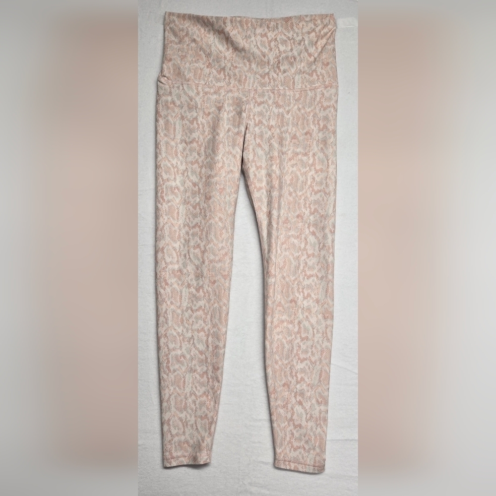 Old Navy Powersoft Leggings Petite M Wide Elastic Waist Inner Waist Pocket